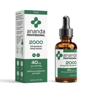 2000mg CBD full spectrum hemp oil by Ananda Professional