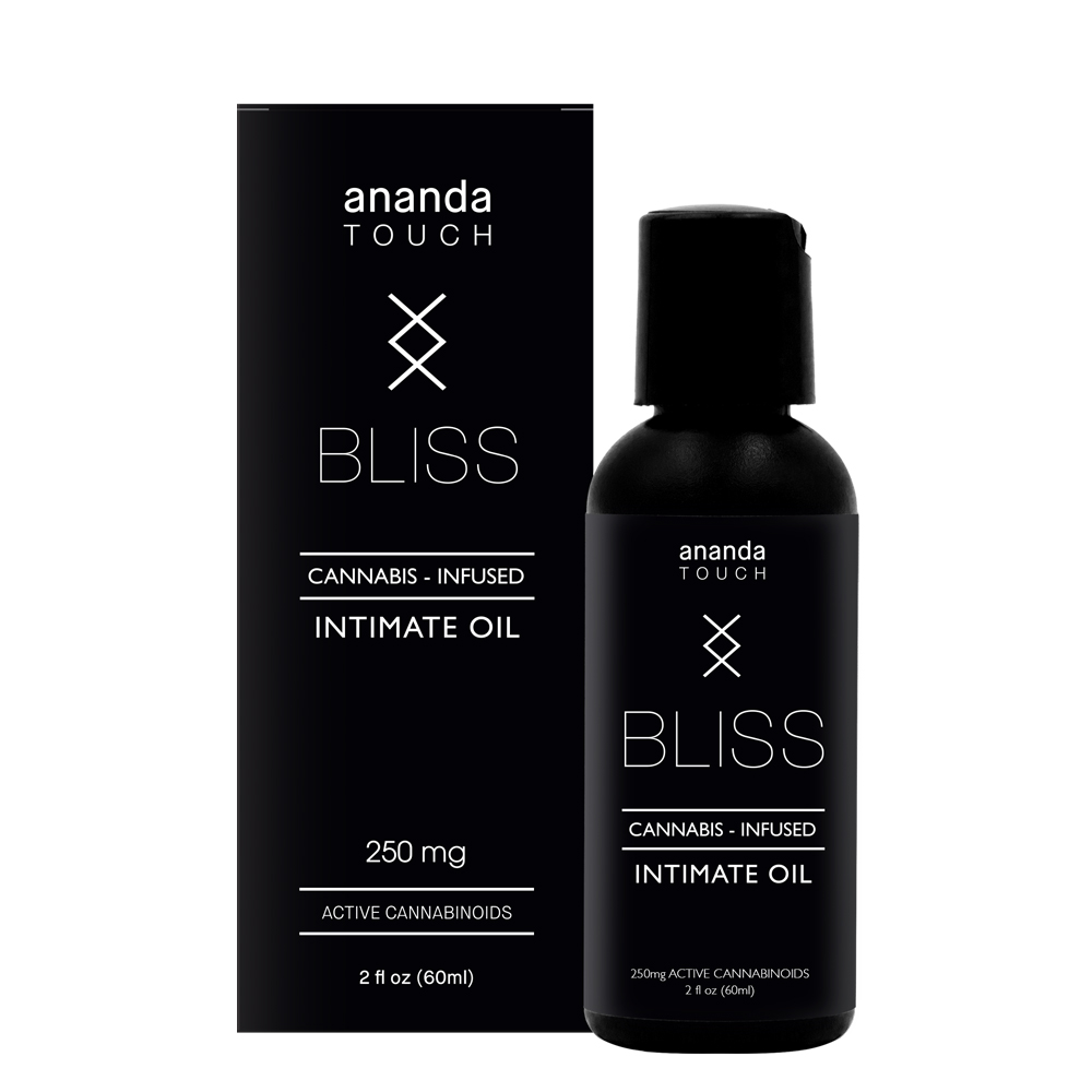 Ananda Bliss cannabis-infused intimate oil at Natural Wellness Corner Concord NH