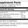 Berberine Balance ingredients