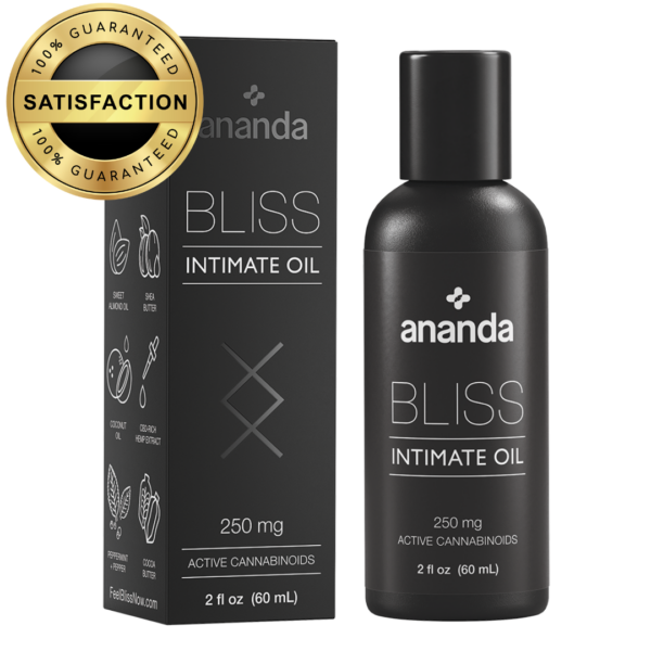 Bliss canabis infused intimate oil