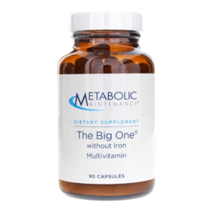 The Big One Multivitamin without iron supplement bottle by metabolic maintenance at Natural Wellness Corner in Concord, NH