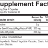 CitraNOX Supplement Facts