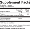 Glucosamine Sulfate Supplement Facts