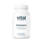 Glutamine by vital nutrients supplement bottle