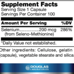 Seleno-methionine supplement facts