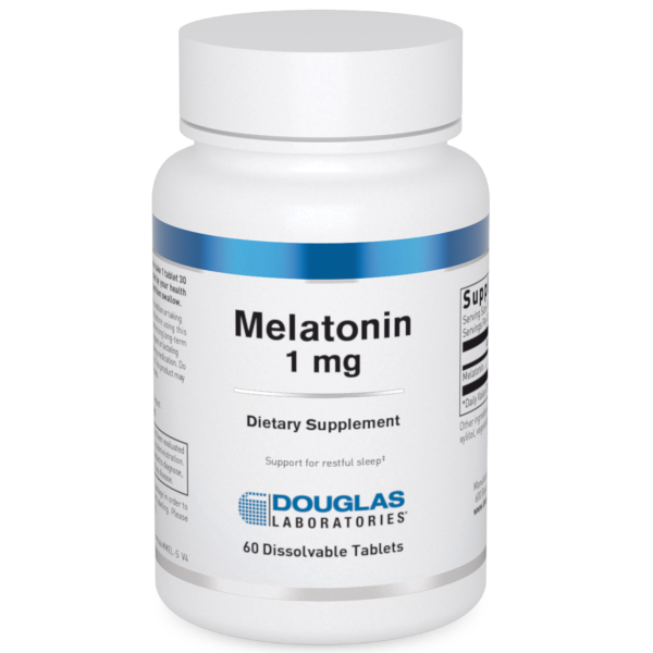 Melatonin Dissolvable Tablets bottle by Douglas labs