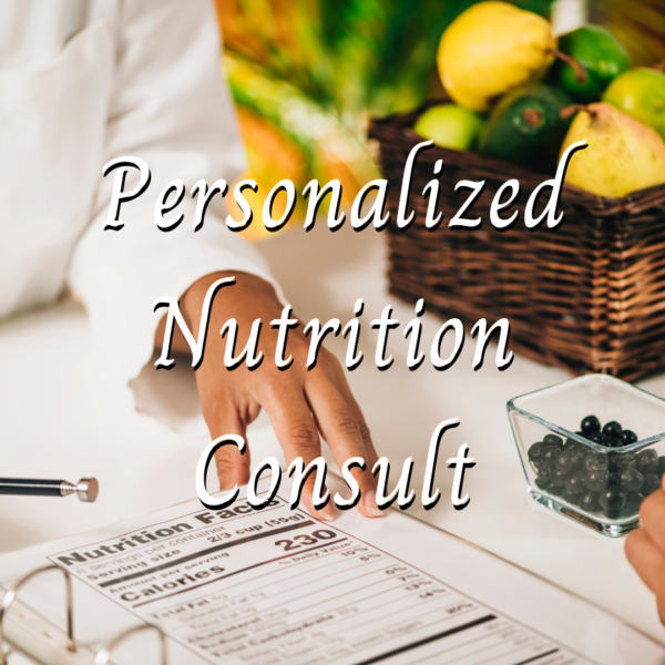 Personalized Nutrition Consult