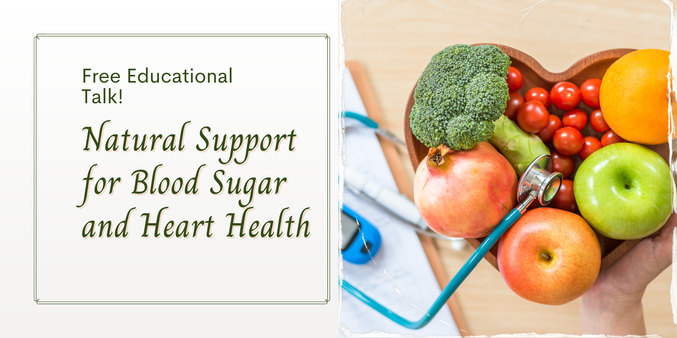Natural Support for Blood Sugar