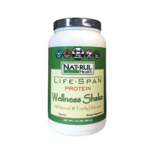 Lifespan Nat-rul Whey Protein Wellness Shake Vanilla bottle 1.5 lbs