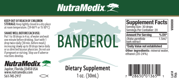 Banderol Label Banderol 1oz - Natural Wellness Corner