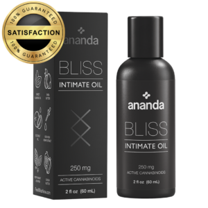 Bliss canabis infused intimate oil